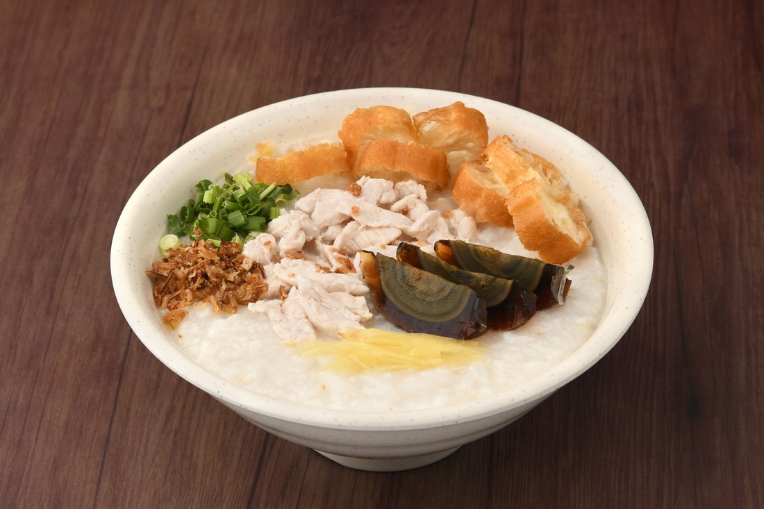 Chicken and Century Egg Porridge