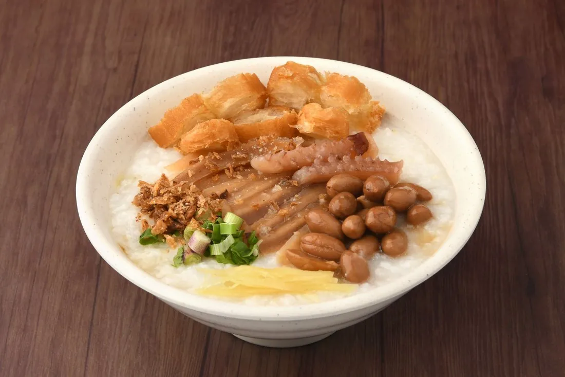 Cuttlefish and Peanuts Porridge