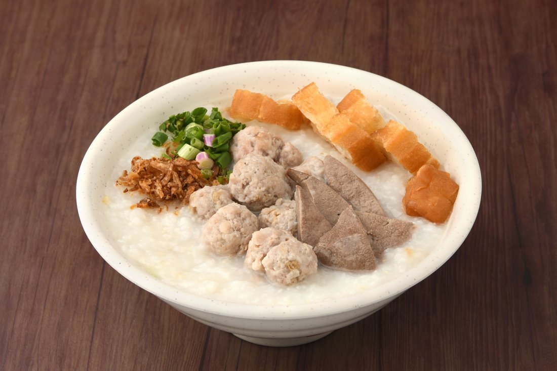 Meatball and Liver Porridge