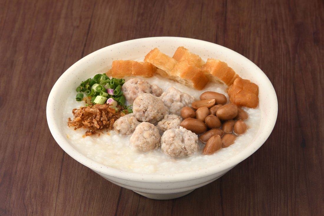 Meatball and Peanuts Porridge