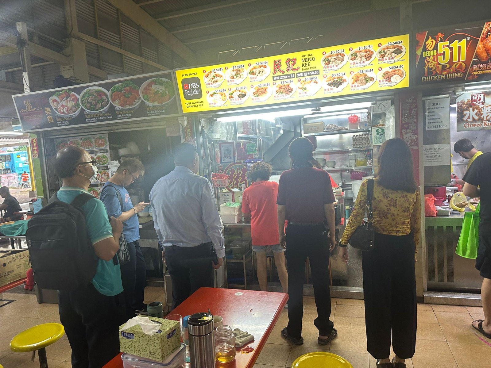 The 民記 Ming Kee stall at West Coast Market Square, unit 01-164